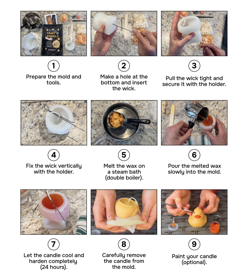 Duck Candle Kit