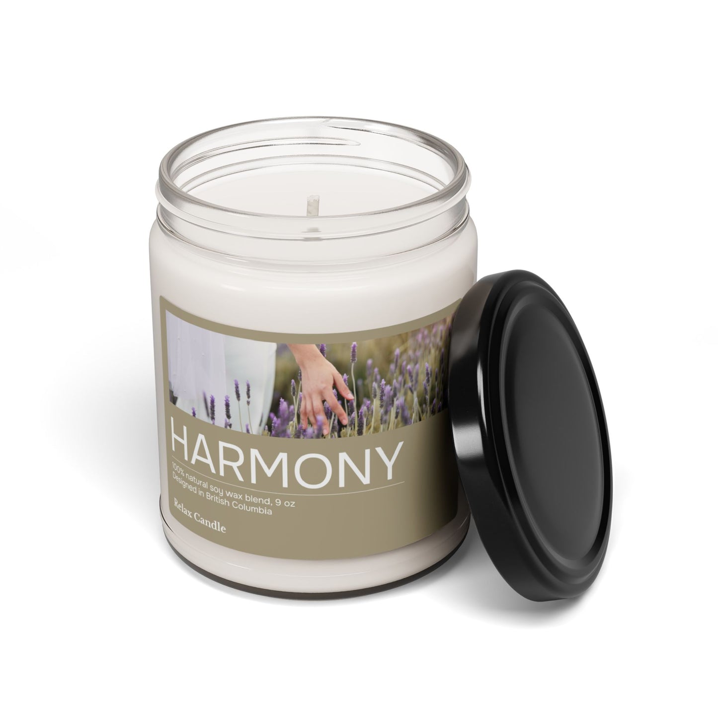 Harmony Relax Candle – Natural Soy Wax | Soothing Aromatherapy for Balance & Peace