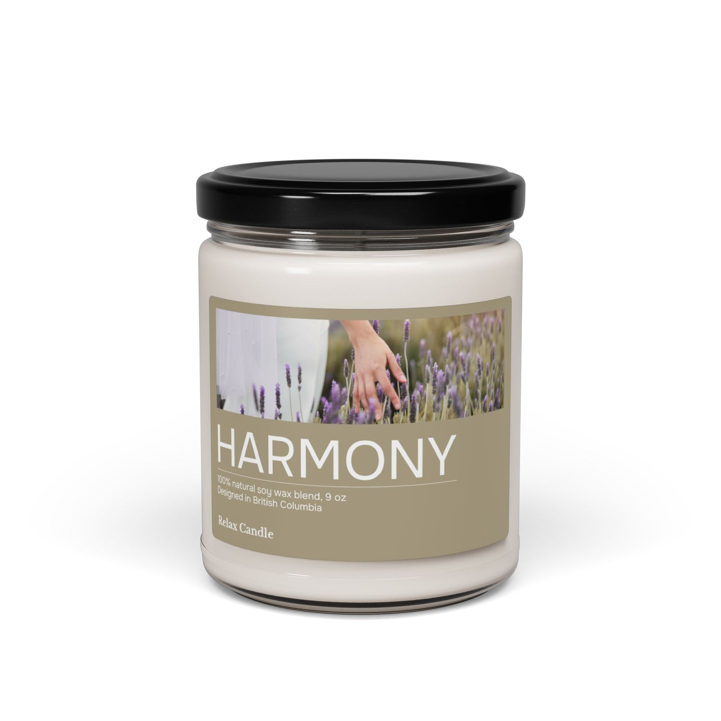 Harmony Relax Candle – Natural Soy Wax | Soothing Aromatherapy for Balance & Peace