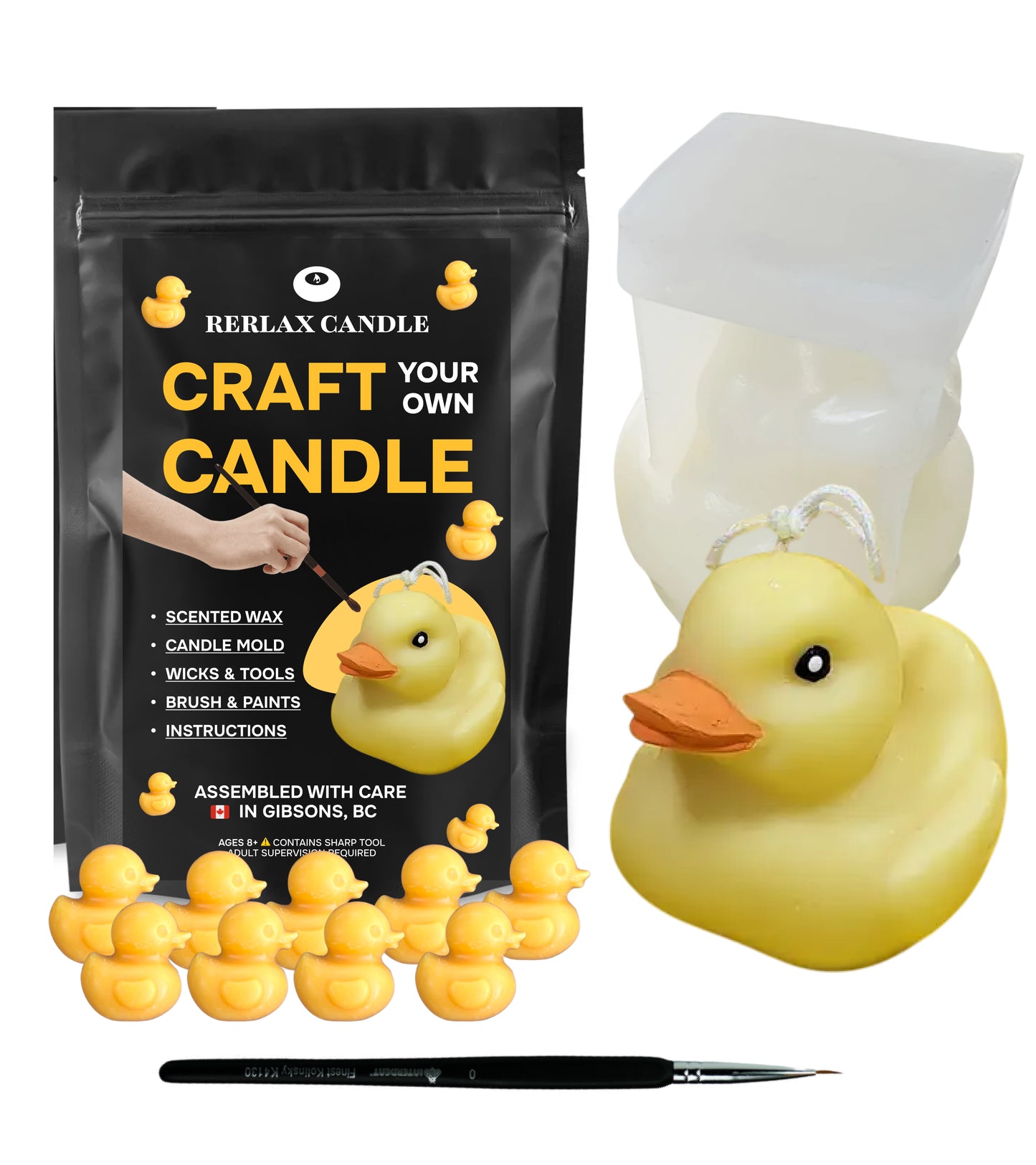Duck Candle Kit