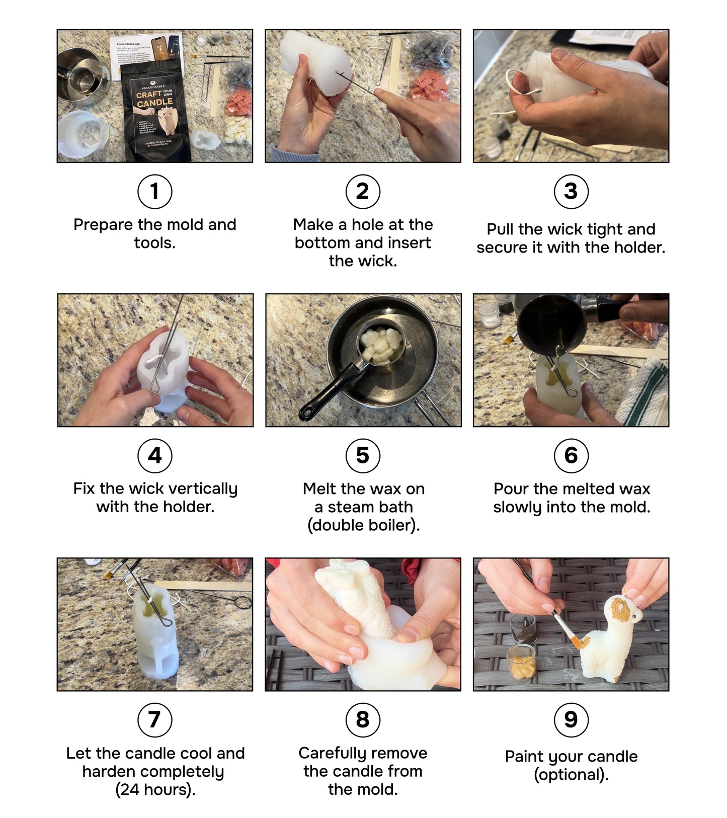 Alpaca Candle Kit